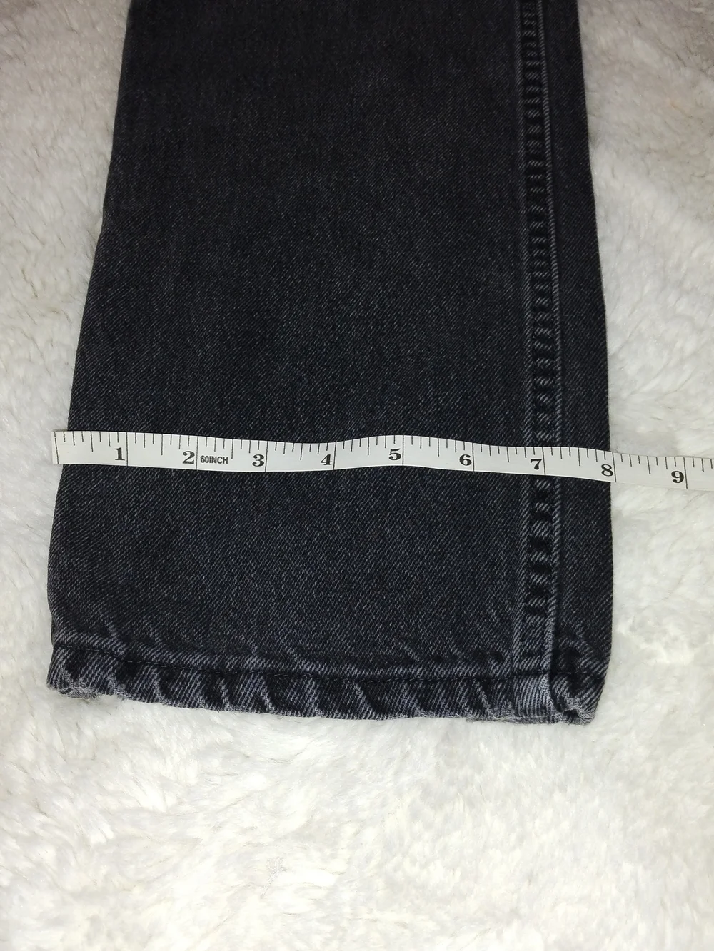 Rustler Men's Washed Black Straight Jeans